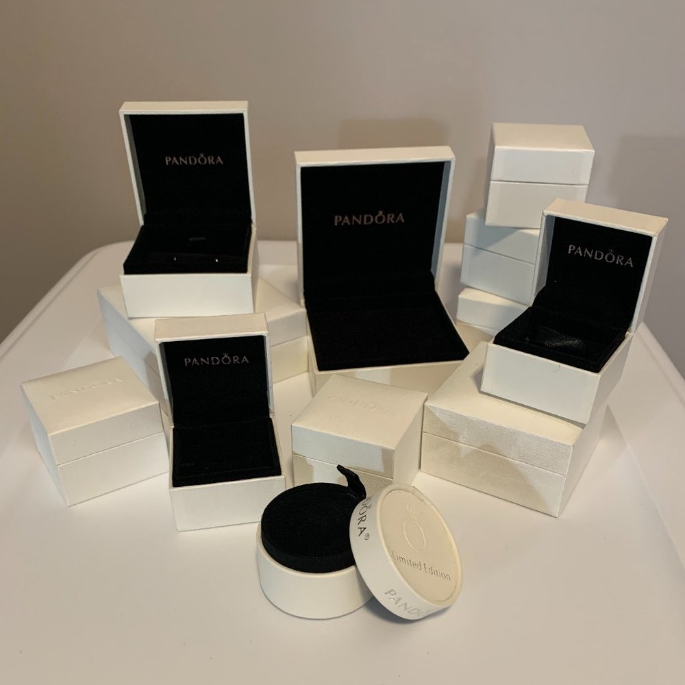 Empty Pandora Jewelry Boxes